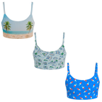 The Women Summer Essentials | Boob Hammock™ Scoop Bralette 3 Pack - Shinesty