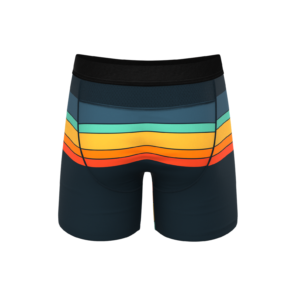 The Summer Solstice | Retro Stripes paradICE™ Cooling Ball Hammock® Underwear - Shinesty