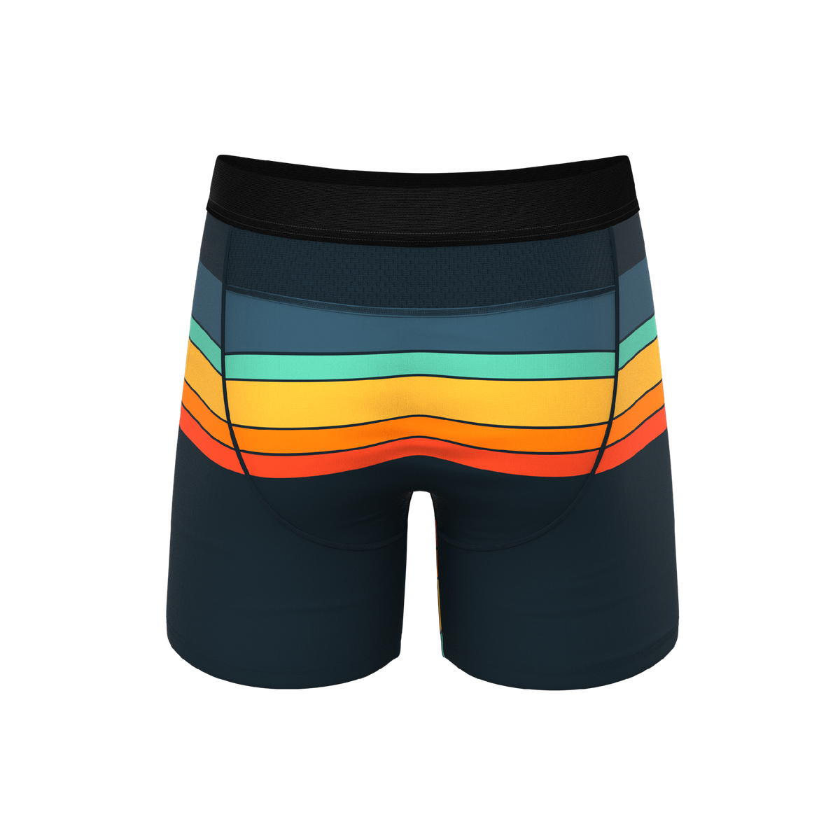 The Summer Solstice | Retro Stripes paradICE™ Cooling Ball Hammock® Underwear - Shinesty