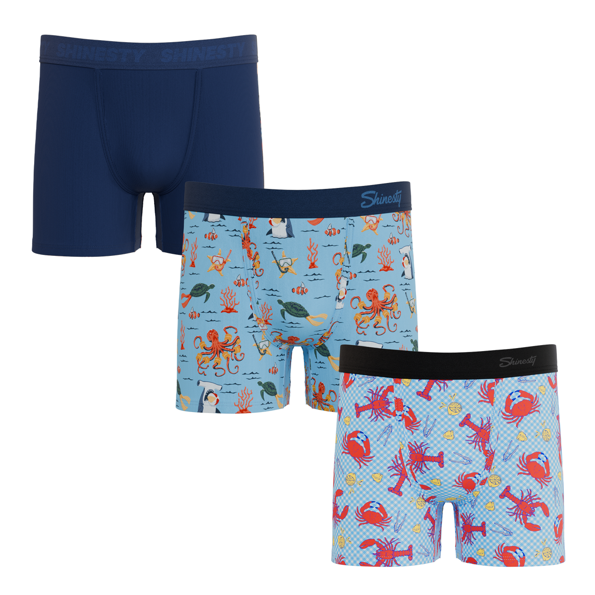 Summer Time | Youth Boxer Briefs 3 Pack - Shinesty