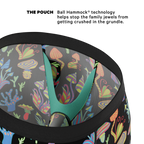 The Super Shroom | Neon Mushrooms Ball Hammock® Boxer - Long Leg - Shinesty