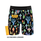 The Super Shroom | Neon Mushrooms Ball Hammock® Boxer - Long Leg - Shinesty
