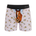 The Supreme Steed | Derby Horses Ball Hammock® Pouch Underwear With Fly - Shinesty