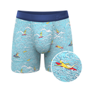 The Surfin' Turf | Shinesty Surfer Ball Hammock® Pouch Underwear - Shinesty