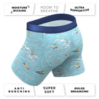 The Surfin' Turf | Shinesty Surfer Ball Hammock® Pouch Underwear - Shinesty