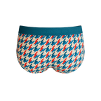 The Swanky | Retro Houndstooth Ball Hammock® Pouch Underwear Briefs - Shinesty