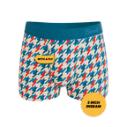 The Swanky | Retro Houndstooth Ball Hammock® Pouch Trunks Underwear - Shinesty