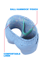 The Swim Lesson | Blue Wave Tropical Ball Hammock® Pouch 5" Swim Trunks - Shinesty