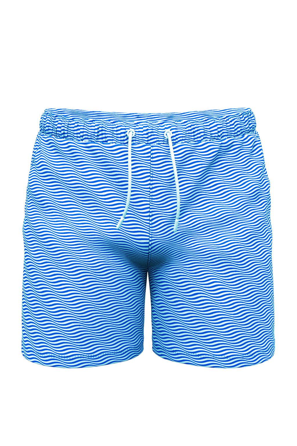 The Swim Lesson | Blue Wave Tropical Ball Hammock® Pouch 5" Swim Trunks - Shinesty