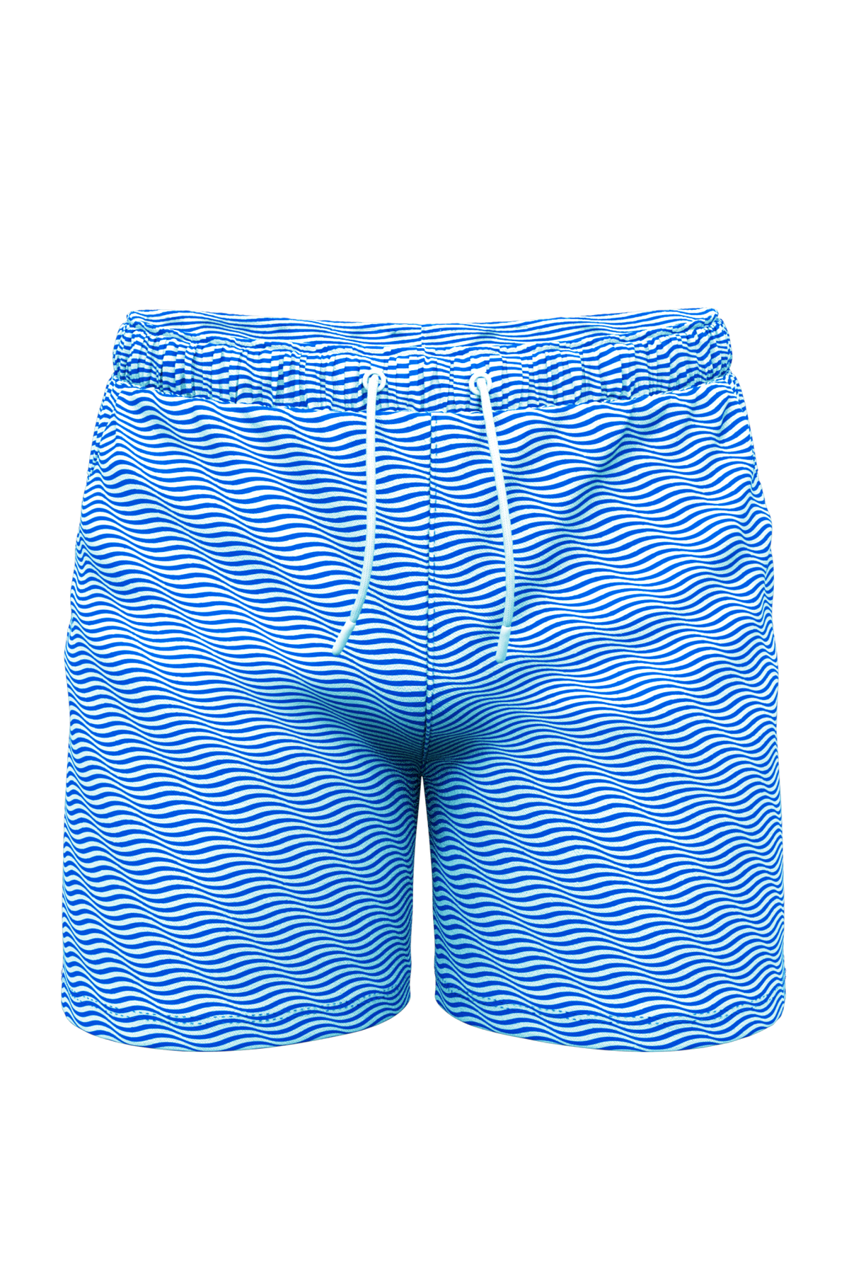 The Swim Lesson | Blue Wave Tropical Ball Hammock® Pouch 5" Swim Trunks - Shinesty