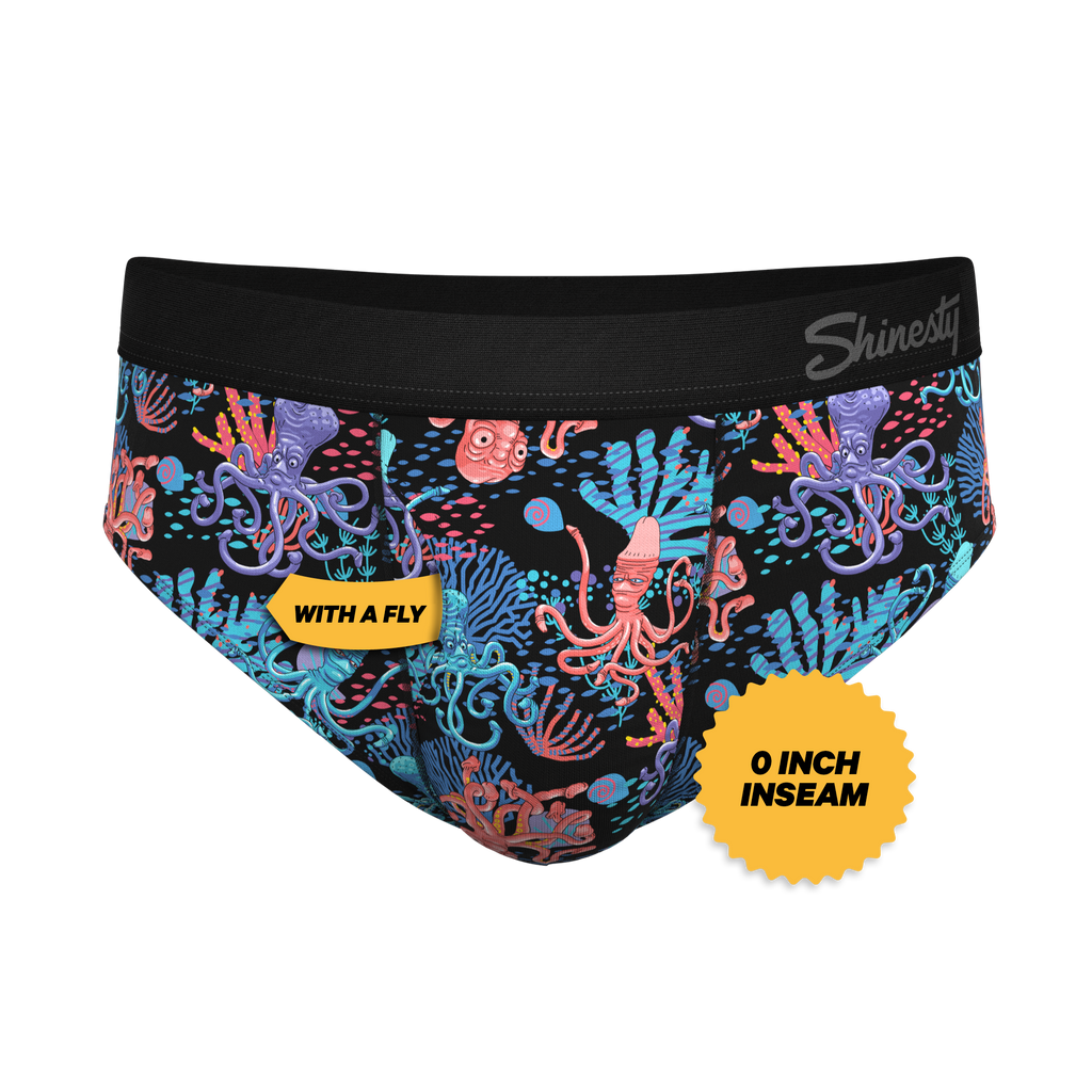 The Swollen Tentacles | Octopus Ball Hammock® Pouch Underwear Briefs - Shinesty