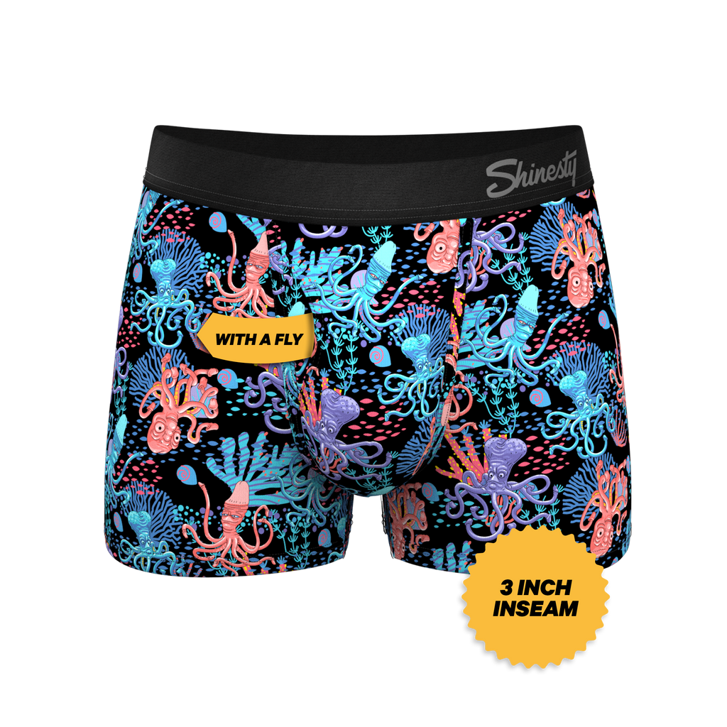 The Swollen Tentacles | Octopus Ball Hammock® Pouch Trunks Underwear - Shinesty