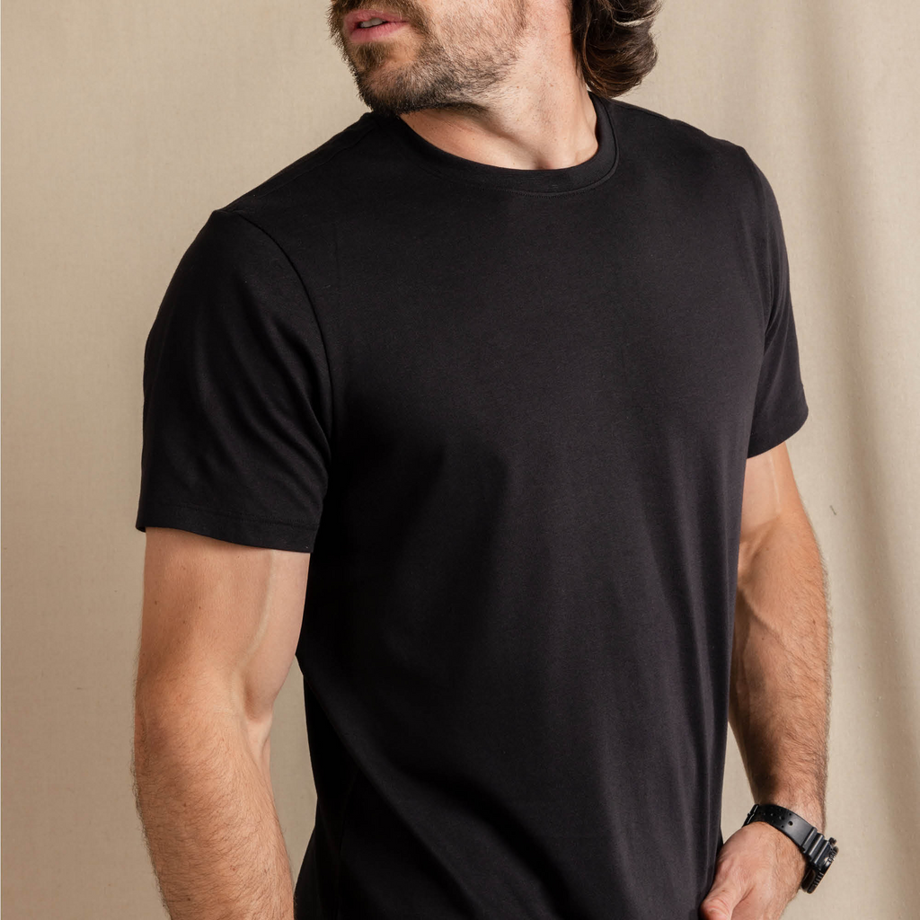 The Everyman™ Tee - Black 3 Pack | Mens T Shirt 3 Pack ft. Super Stupid-Soft™ Fabric - Shinesty