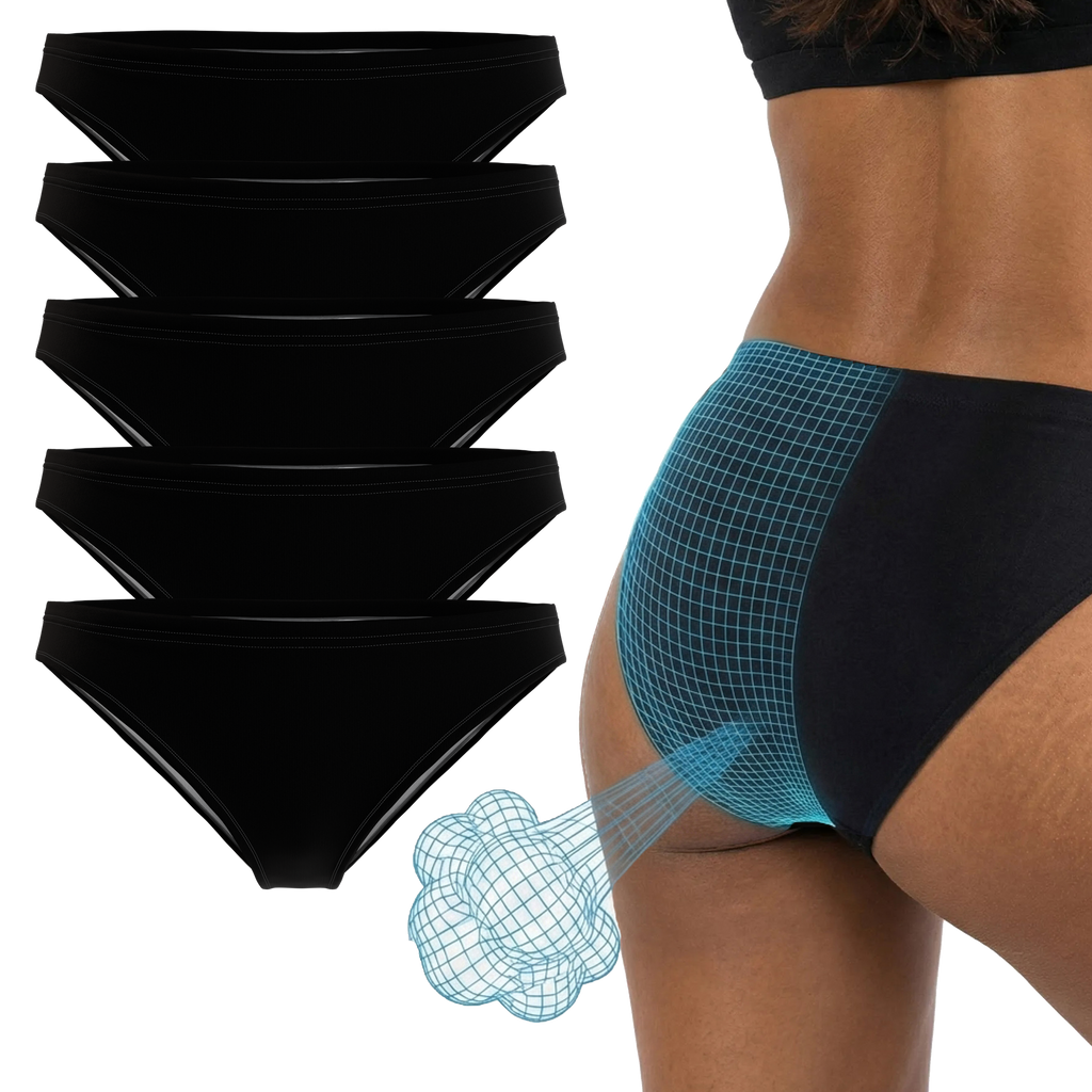 The Threat Level Midnight | Fart Proof Bikini Underwear 5 Pack - Shinesty