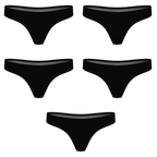 The Threat Level Midnight | MicroModal Thong 5 Pack - Shinesty