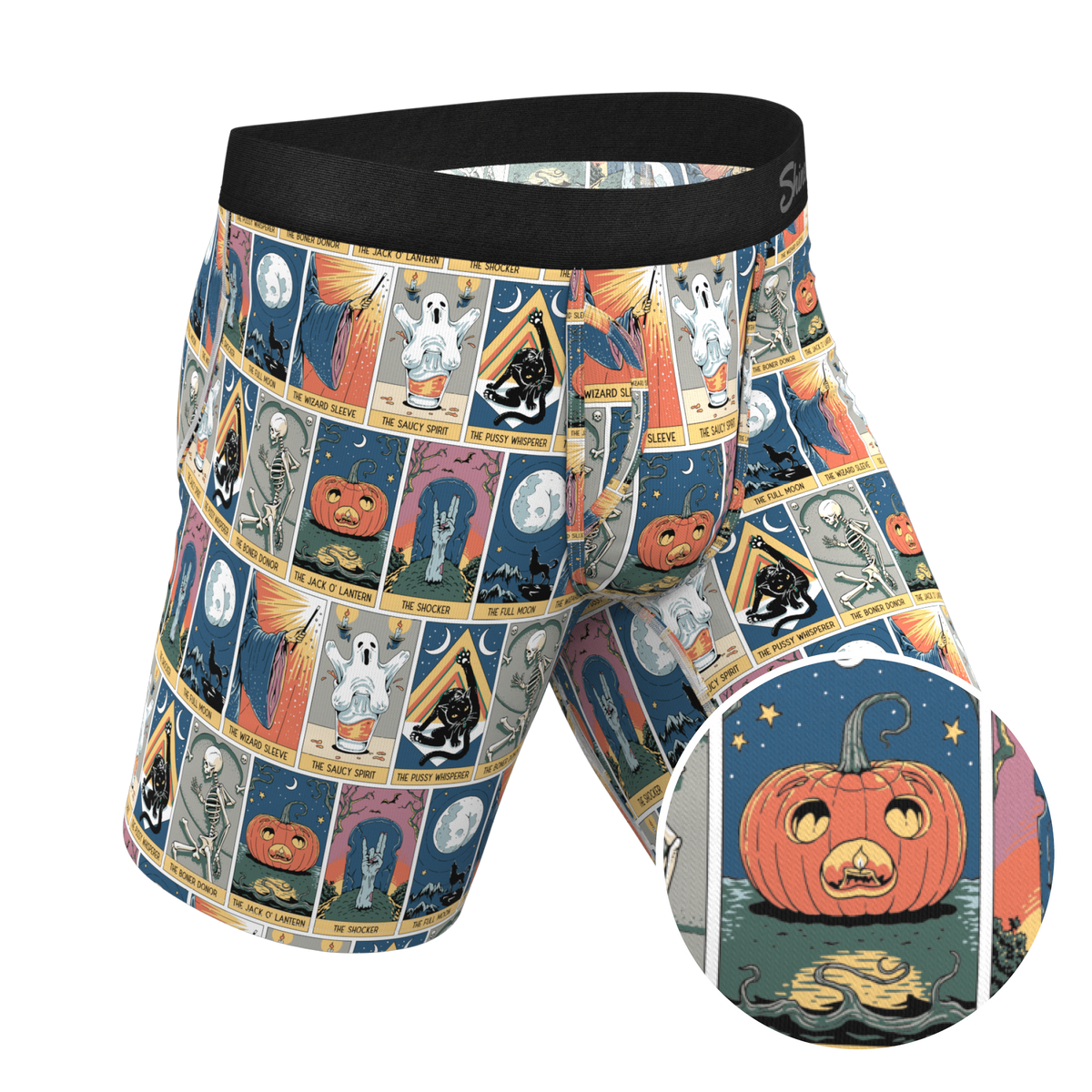 The Taboo | Tarot Cards Ball Hammock® Boxer - Long Leg - Shinesty