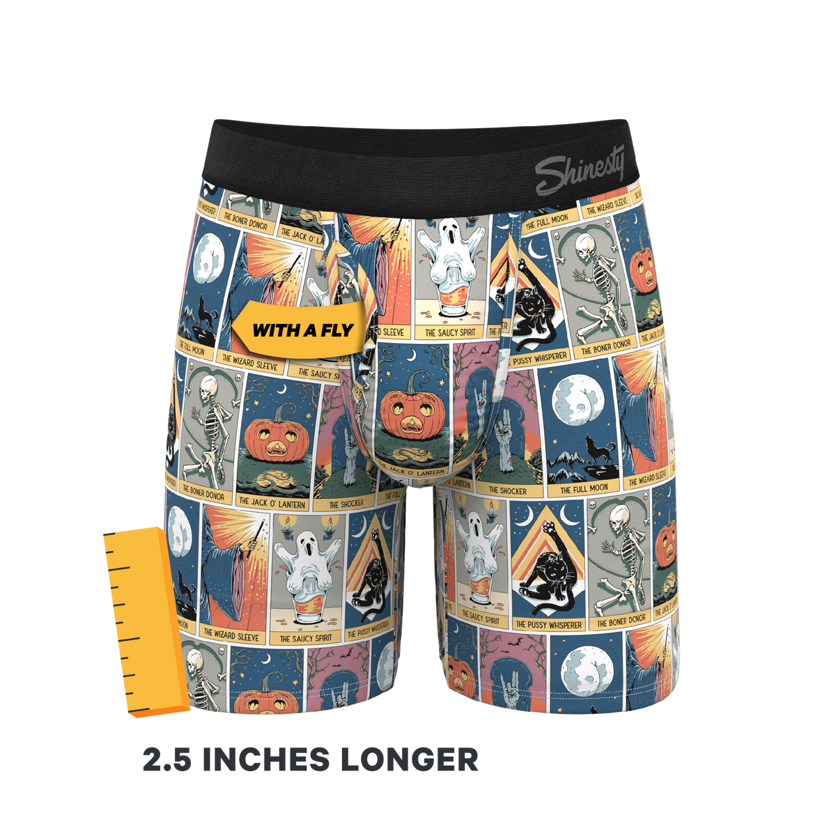 The Taboo | Tarot Cards Ball Hammock® Boxer - Long Leg - Shinesty