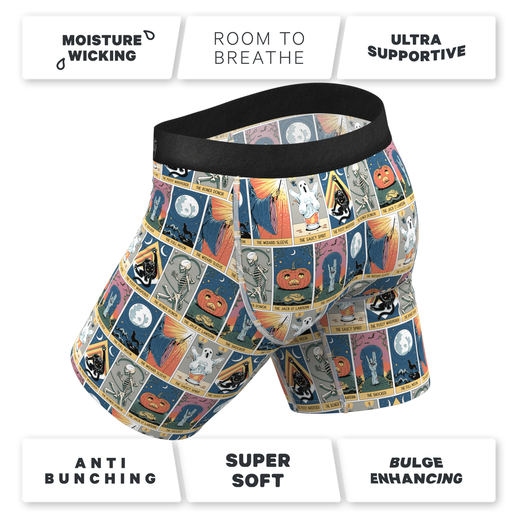 The Taboo | Tarot Cards Ball Hammock® Boxer - Long Leg - Shinesty