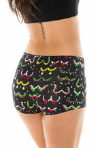 The Goodie Garland | Christmas Tinsel Busts Modal Boyshort Underwear - Shinesty