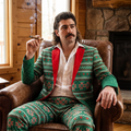 The Kris Kringle | Green Fair Isle Christmas Suit - Shinesty