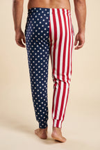 The Reagans | American Flag SleepDeep™ Men’s Pajama Joggers - Shinesty