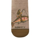The Rowdy Angler | Fish Cowboy Heel Hammock™ Crew Socks - Shinesty