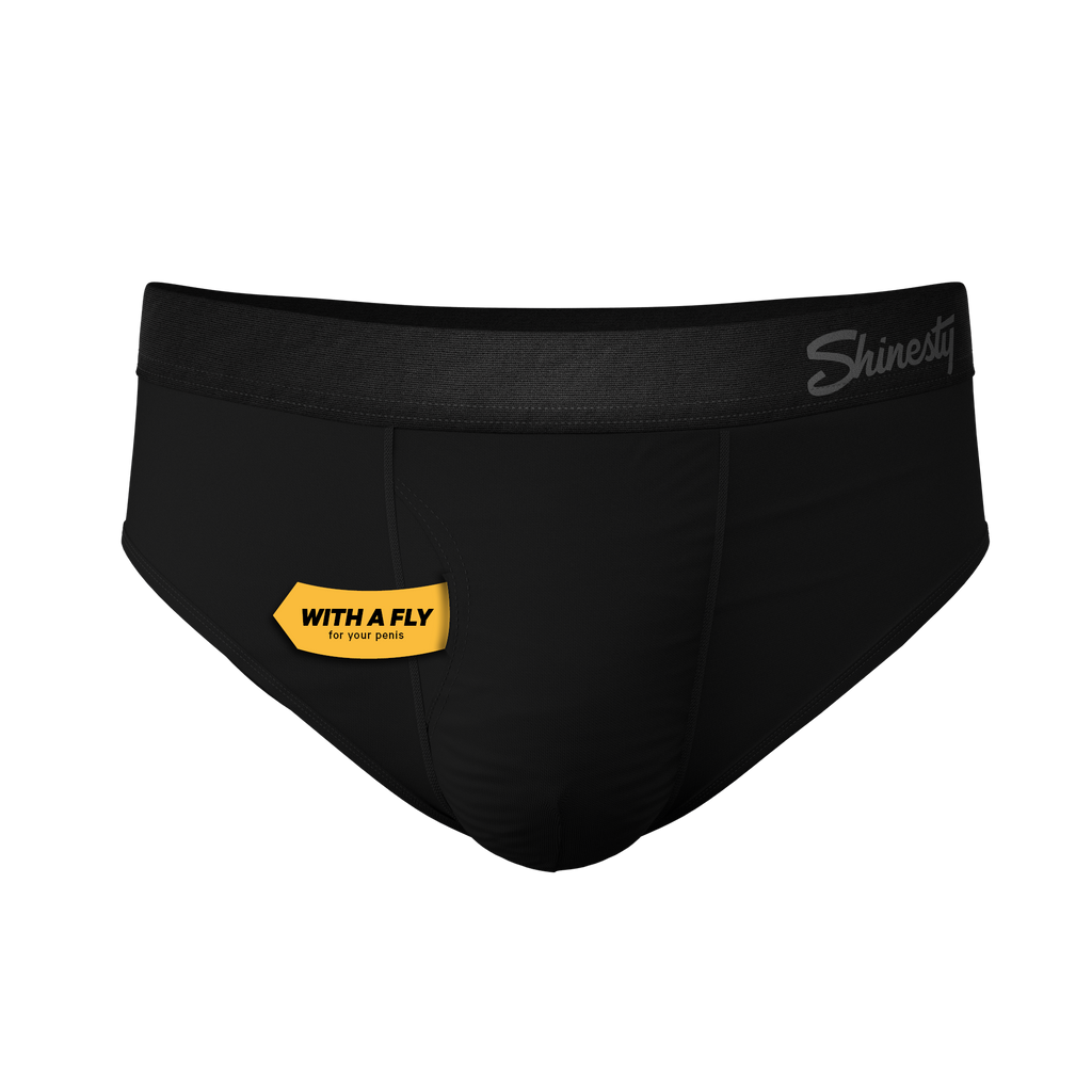The Threat Level Midnight | Black Ball Hammock® Pouch Underwear Briefs 3 Pack - Shinesty