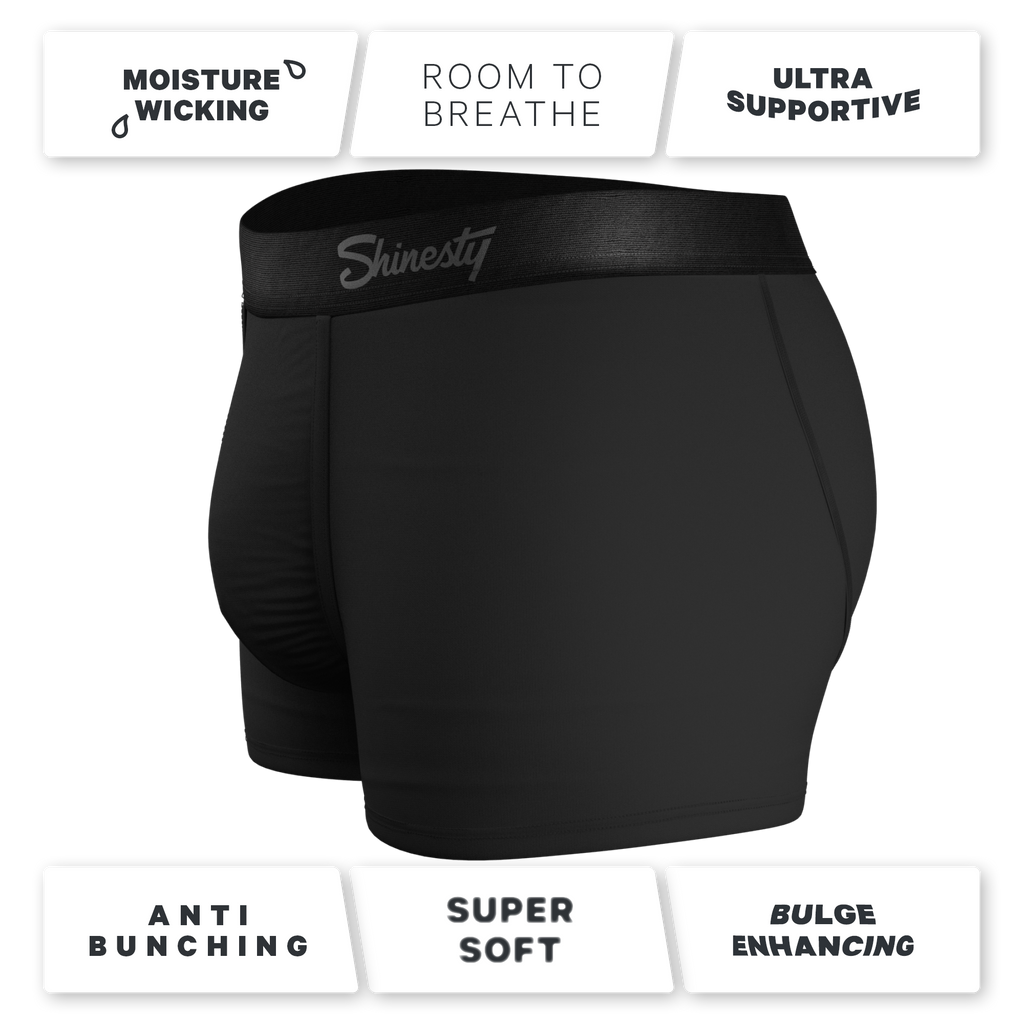 The Threat Level Midnight | Black Ball Hammock® Pouch Trunks Underwear 5 Pack - Shinesty