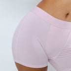 The Aphrodite | Light Pink Striped Women’s Boxers - Shinesty