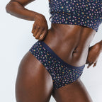 The Ditsy Daisy | Daisy Print Cheeky Underwear - Shinesty