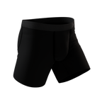 The Threat Level Midnight | Black Fart Proof Ball Hammock® Pouch Underwear - Shinesty