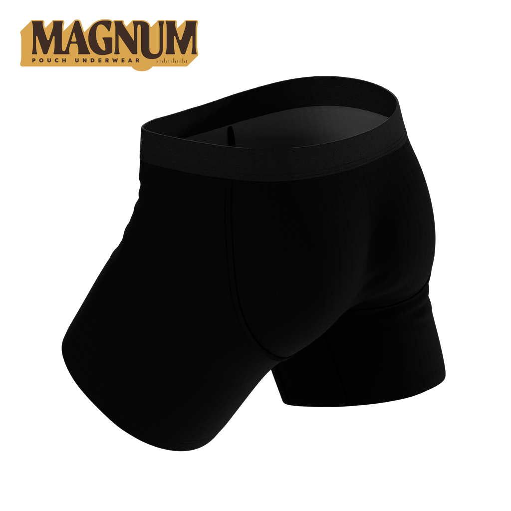 The Threat Level Midnight | Black Ball Hammock® Magnum Big Pouch Underwear - Shinesty