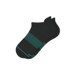 The Threat Level Midnight | Black Stay Weird Heel Hammock™ Ankle Socks - Shinesty