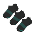 The Threat Level Midnight | Heel Hammock™ Ankle Socks 3 Pack - Shinesty