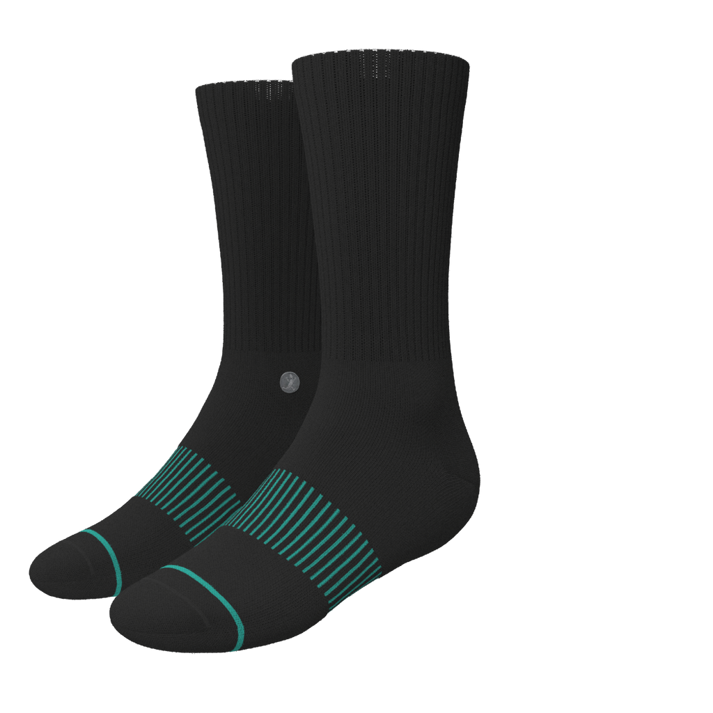The Threat Level Midnight | Heel Hammock™ Crew Socks 12 Pack - Shinesty