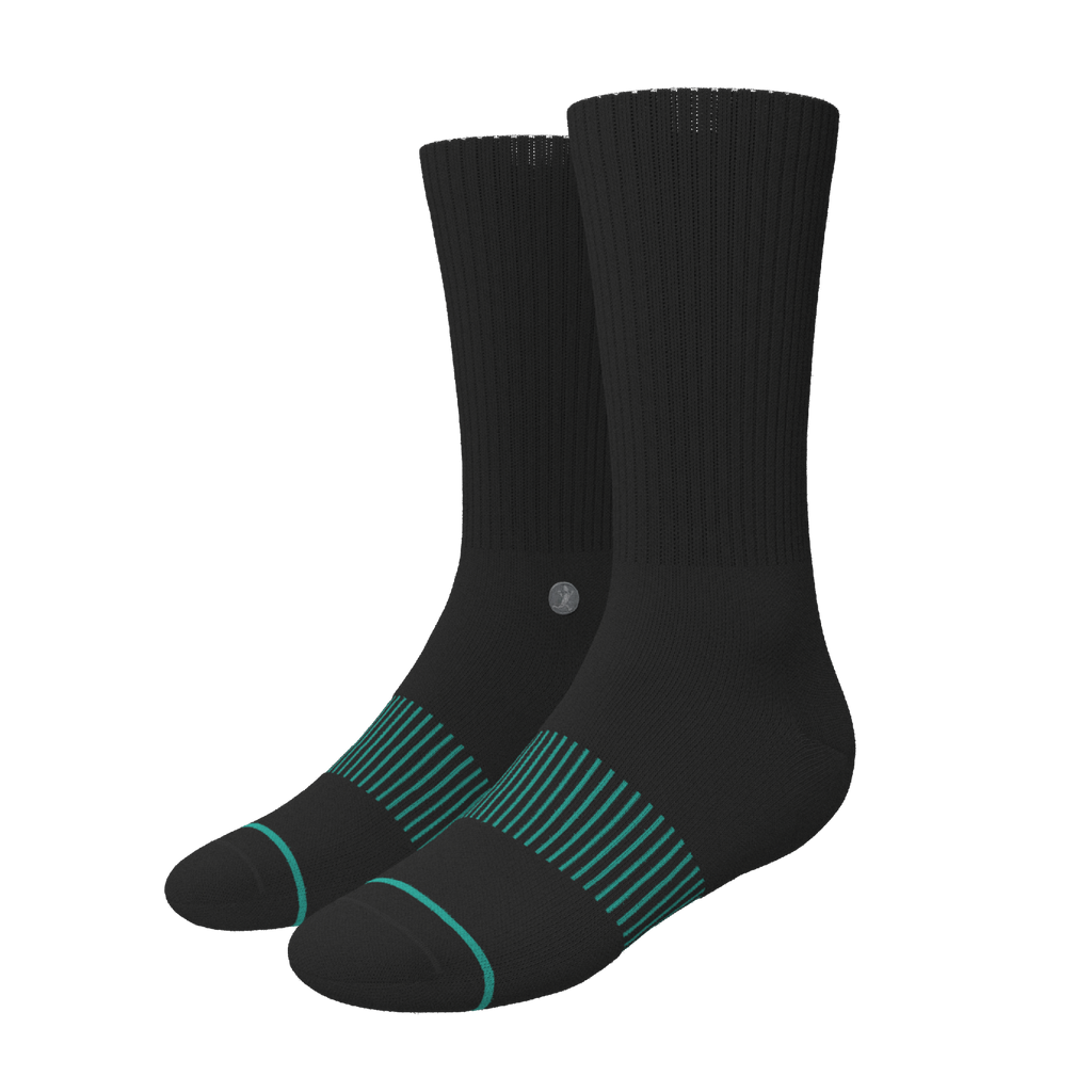 The Threat Level Midnight | Heel Hammock™ Crew Socks 3 Pack - Shinesty