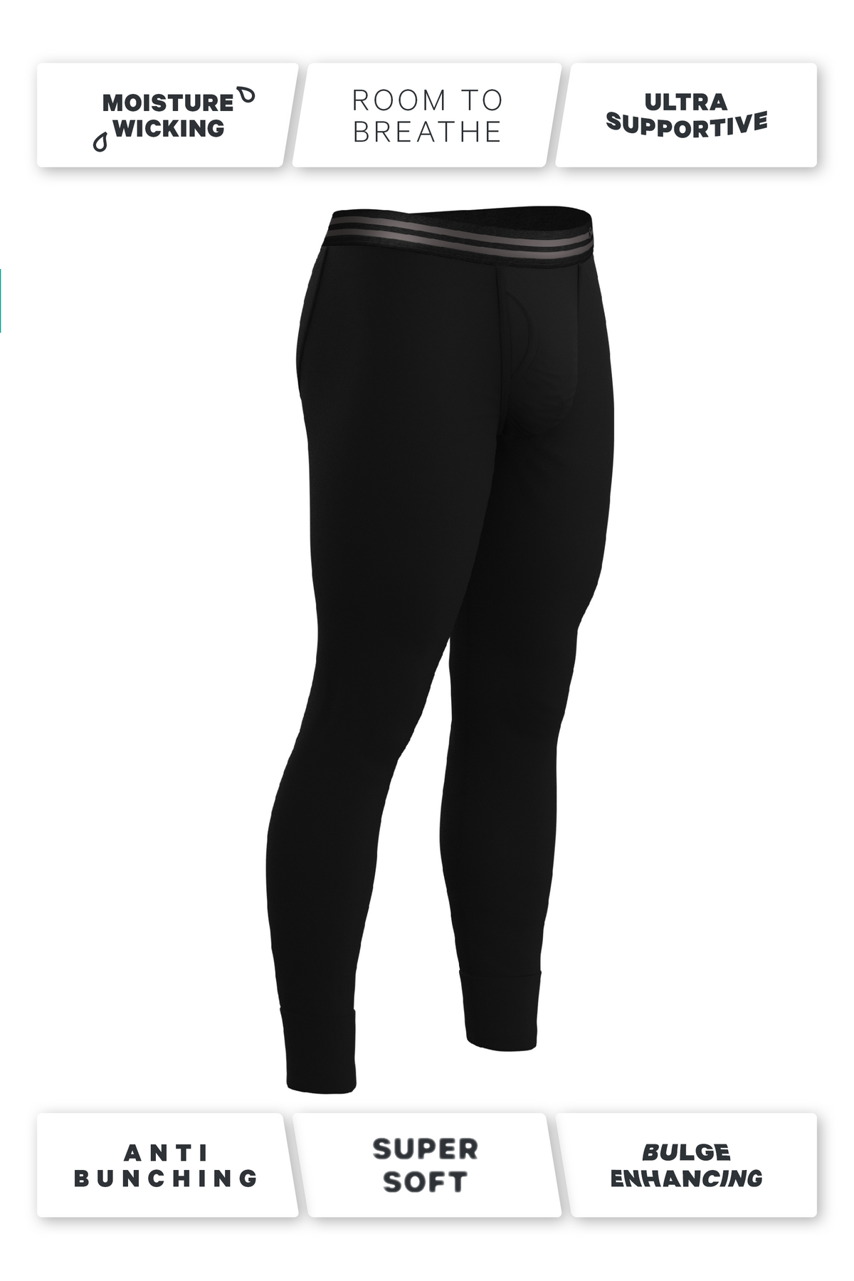 The Threat Level Midnight | Ball Hammock® Long Johns 3 Pack - Shinesty