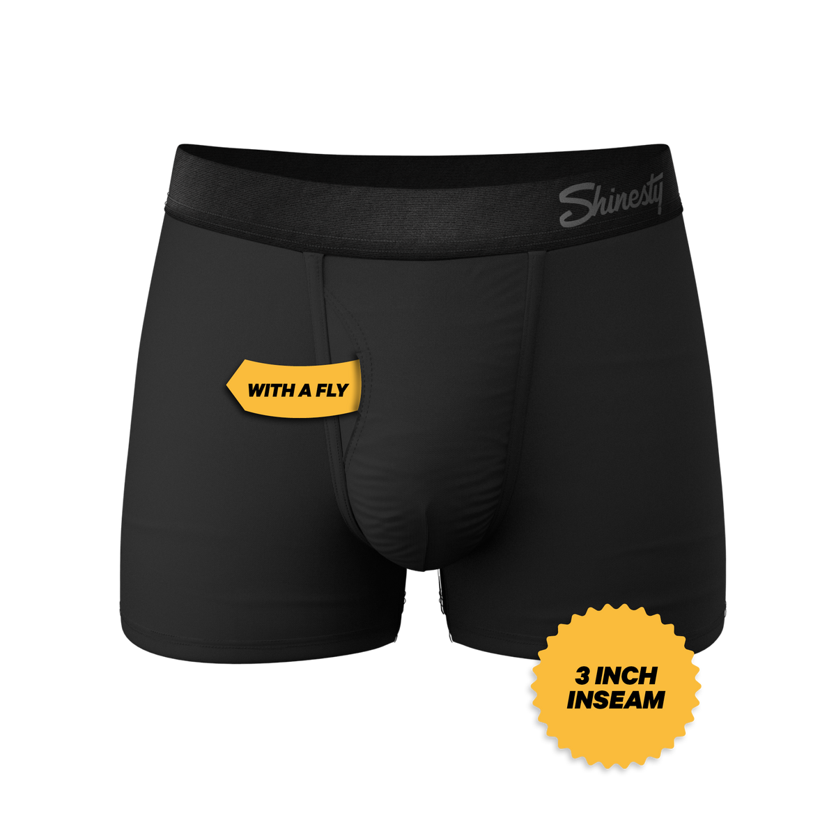 The Threat Level Midnight | Black Ball Hammock® Pouch Trunks Underwear - Shinesty
