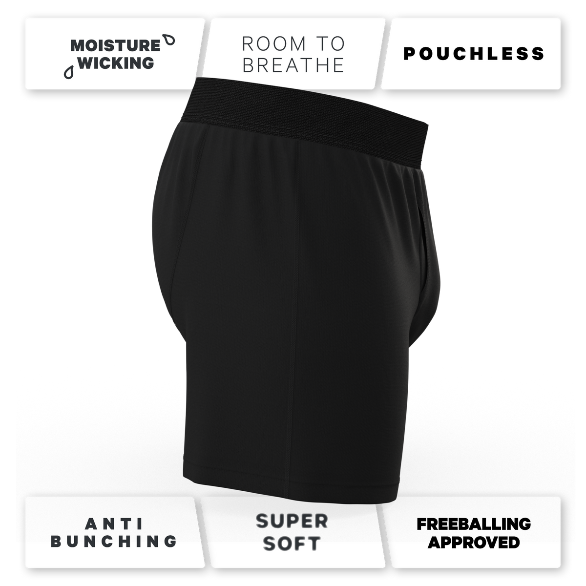 The Threat Level Midnight | Black Boxers - Shinesty