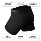 The Threat Level Midnight | Black Ball Hammock® Boxer Brief 7 Pack - Shinesty