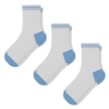 The Tickler | Heel Hammock™ Quarter Crew Socks 3 Pack - Shinesty