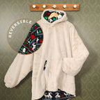 The Caribou Lous | Reversible Christmas Fur Hoodie - Shinesty