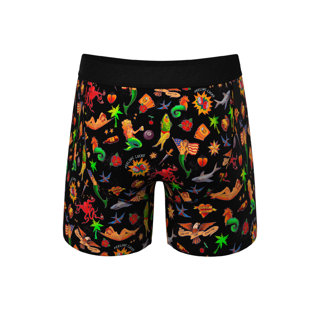 The Tight Ship | Sailor Tattoos Ball Hammock® Pouch Underwear - Shinesty