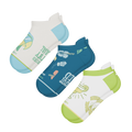 The Toes in the Sand | Heel Hammock™ Ankle Socks 3 Pack - Shinesty