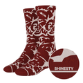 The Tomahawk | Marbled Meat Heel Hammock™ Crew Socks - Shinesty