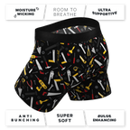 The Tool Belt | Hammer and Tools Ball Hammock® Pouch Underwear With Fly - Shinesty