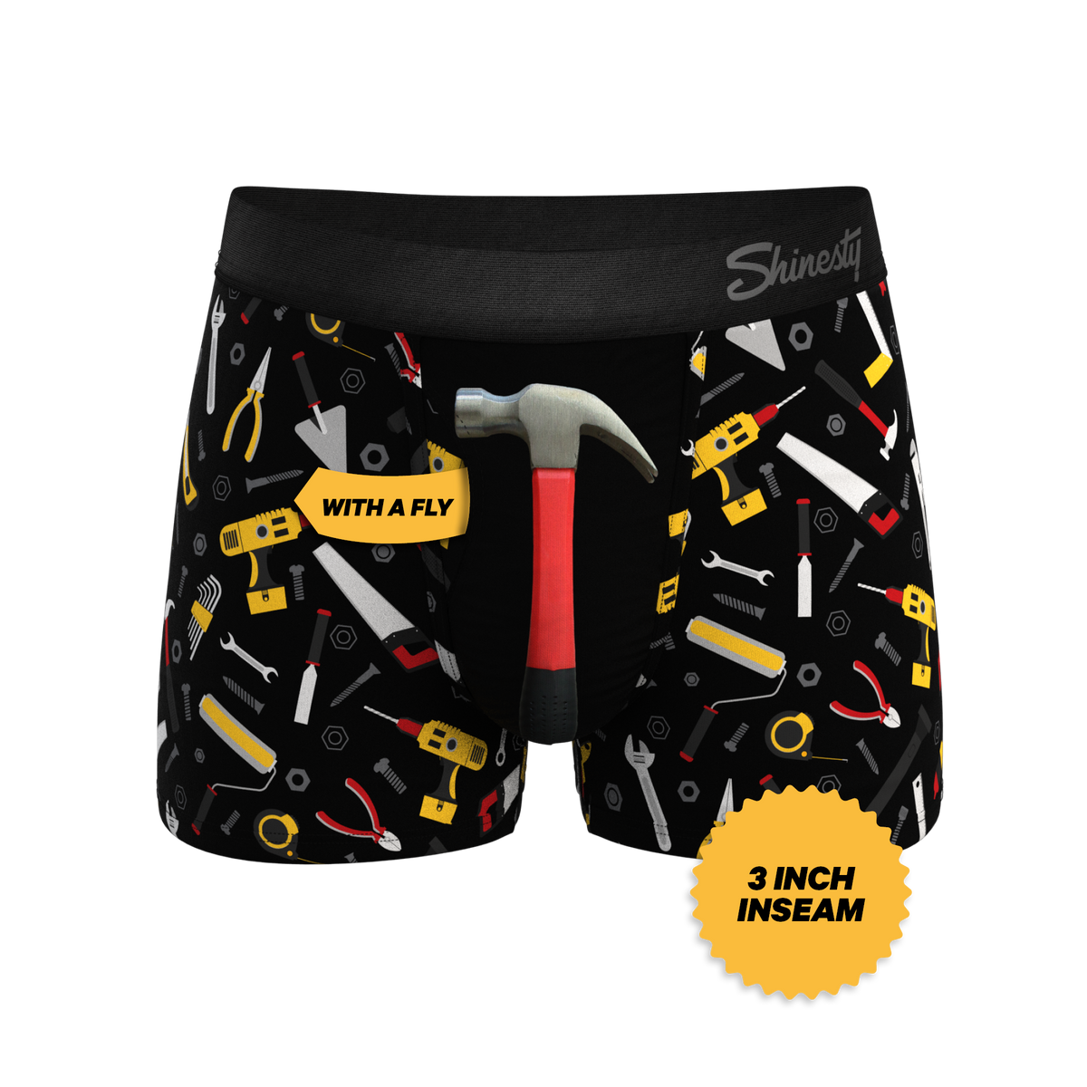The Tool Belt | Hammer and Tools Ball Hammock® Pouch Trunks Underwear - Shinesty