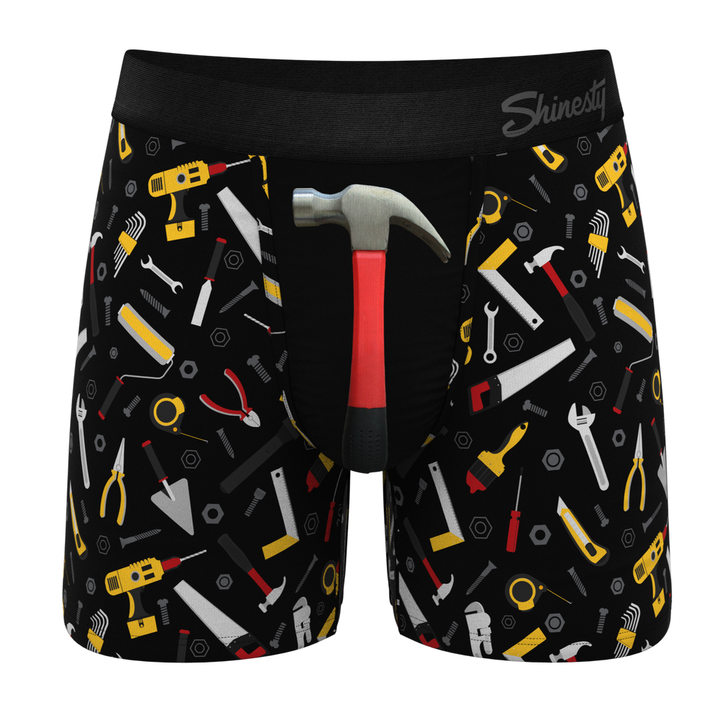The Tool Belt | Hammer and Tools Ball Hammock® Pouch Underwear - Shinesty