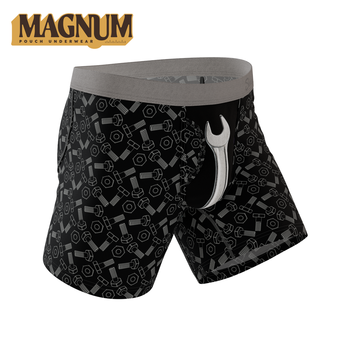 The Torque It | Wrench Ball Hammock® Magnum Big Pouch Underwear - Shinesty
