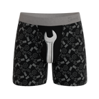 The Torque It | Wrench Ball Hammock® Pouch Underwear With Fly - Shinesty